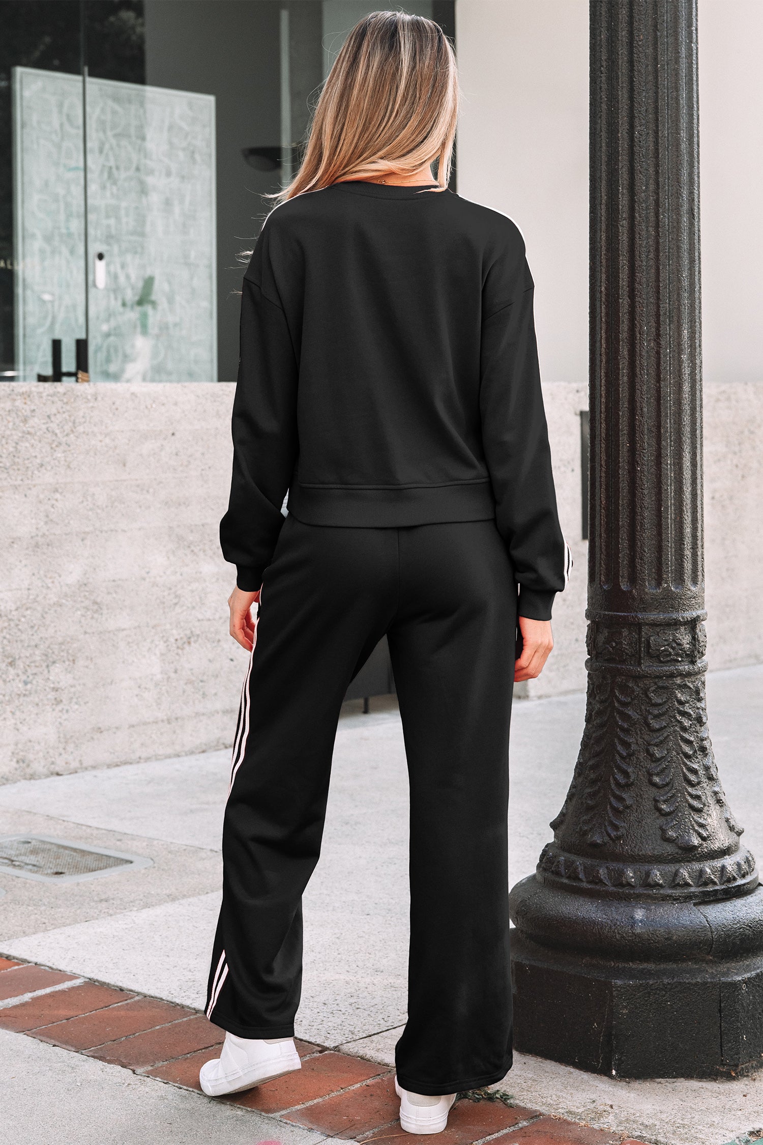 Scarlet Varsity Lounge Set